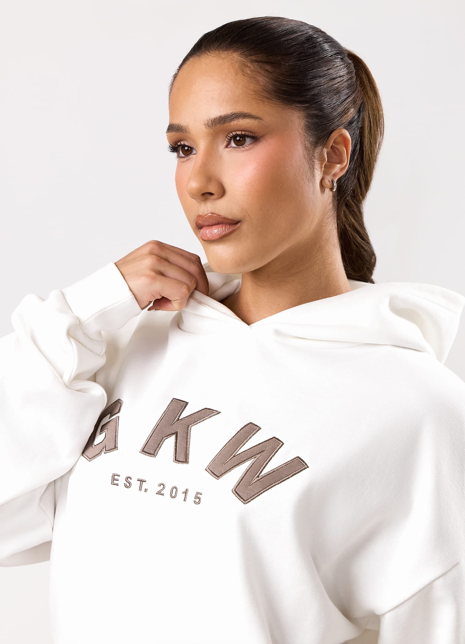 GKW Oversized Hoodie - Cream