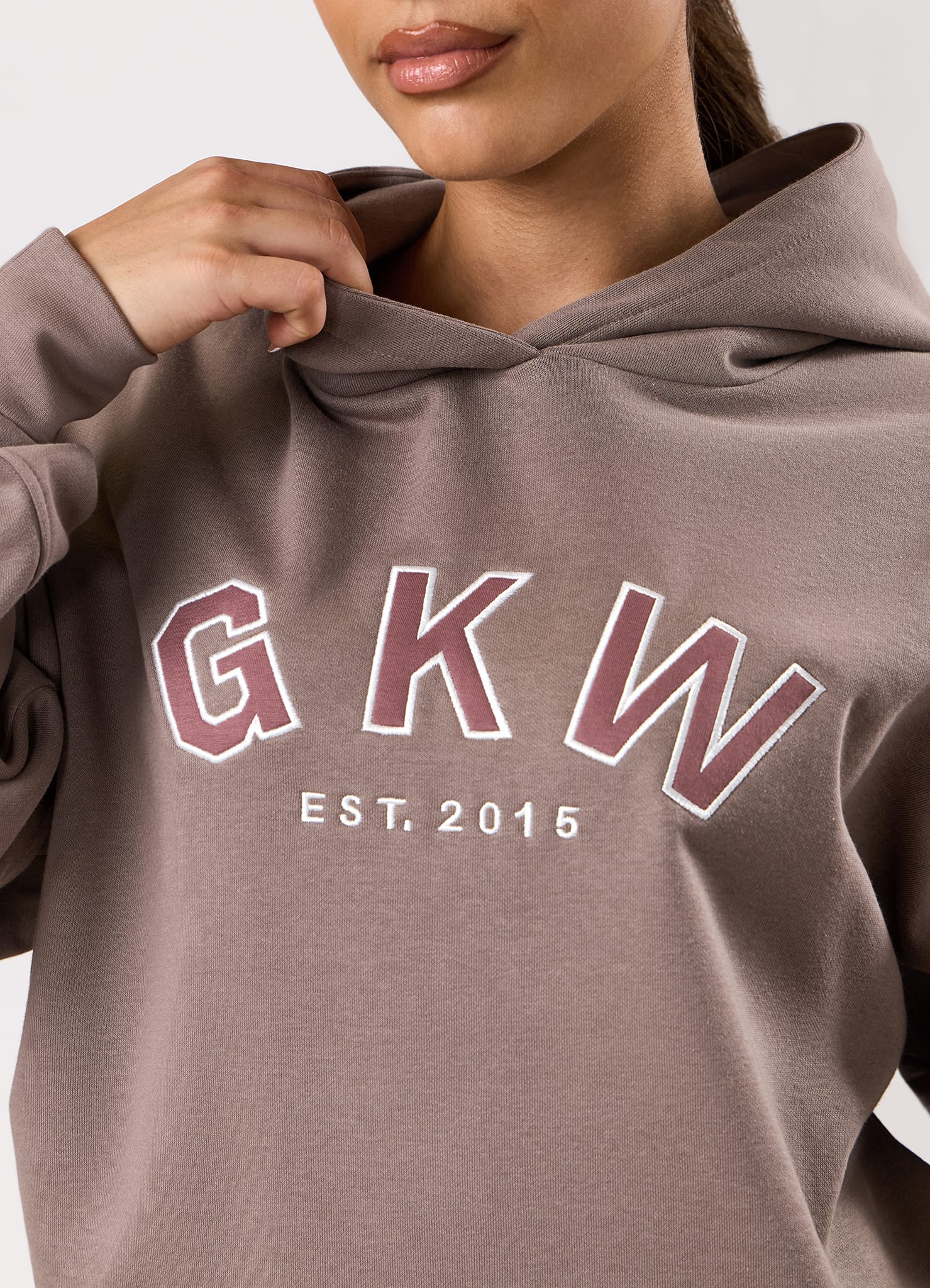 GKW Oversized Hoodie - Truffle