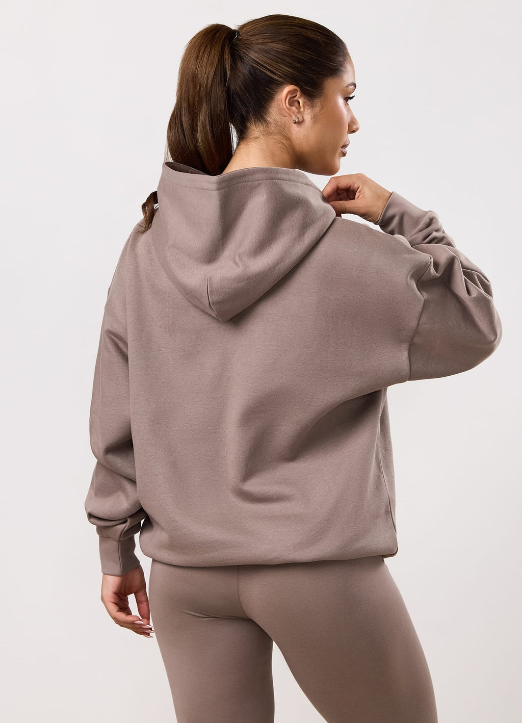 GKW Oversized Hoodie - Truffle