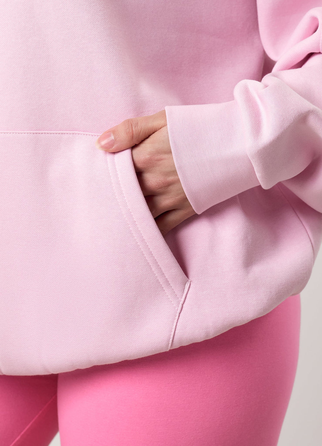 GKW Relaxed Fit Hoodie - Soft Pink/Carnation Pink