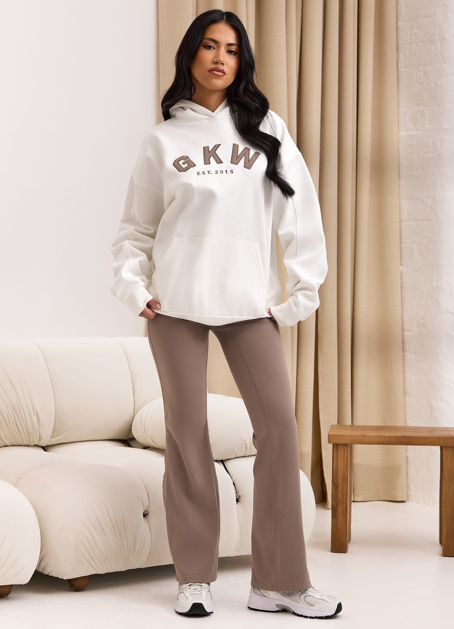 GKW Oversized Hoodie - Cream