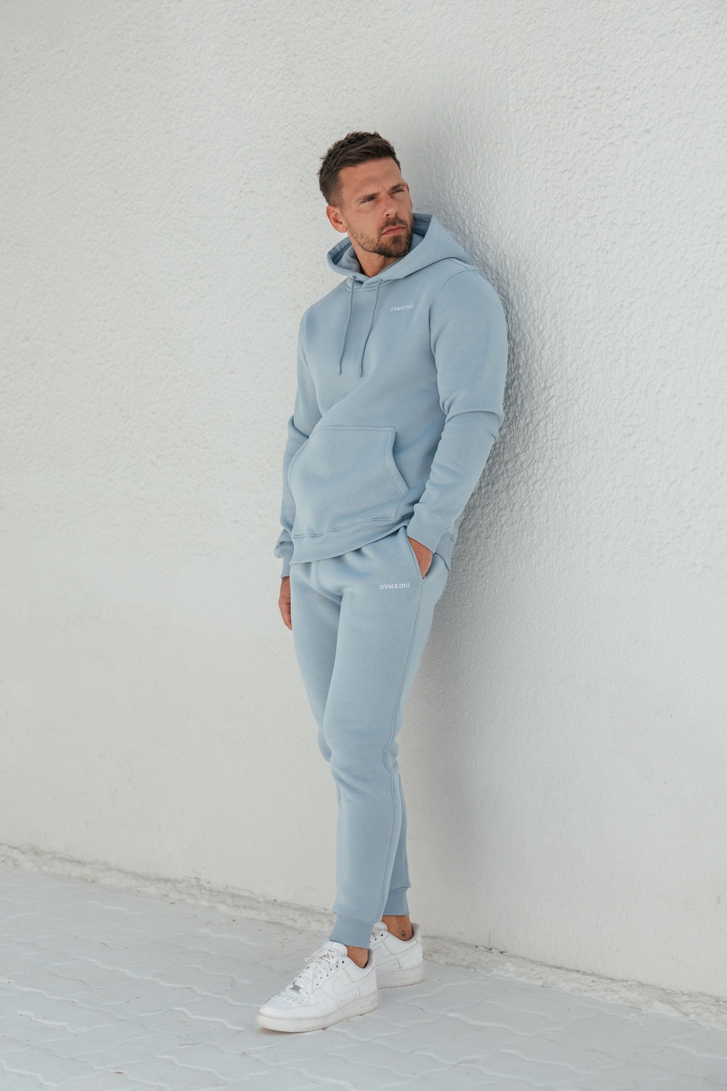Gym King Fundamental Linear Jogger - Powder Blue