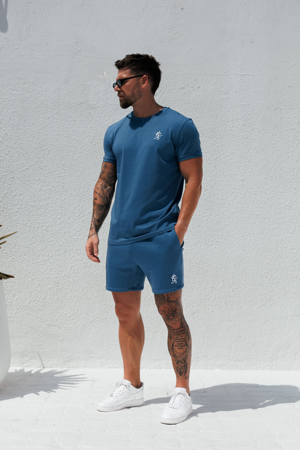 Gym King Fundamental Short - Blueprint