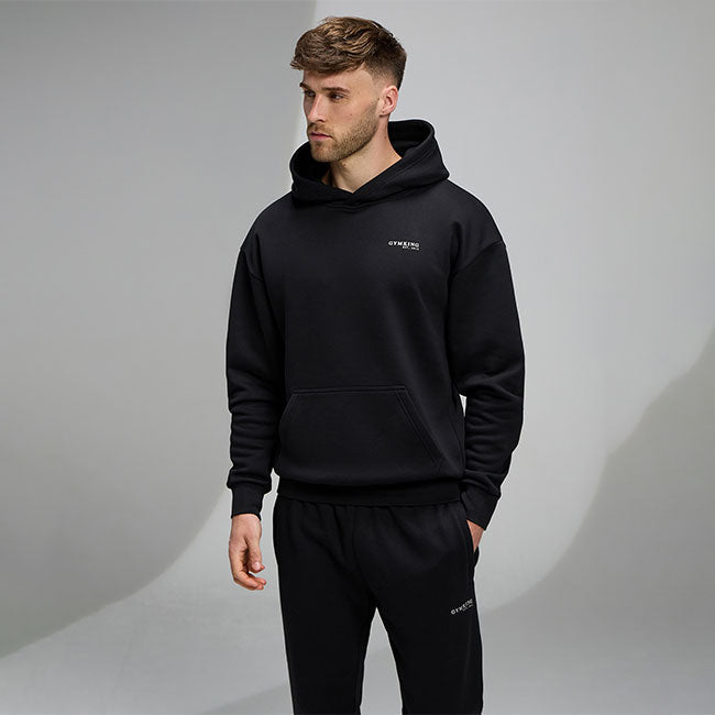 Gym King Established V2 Hoodie - Black