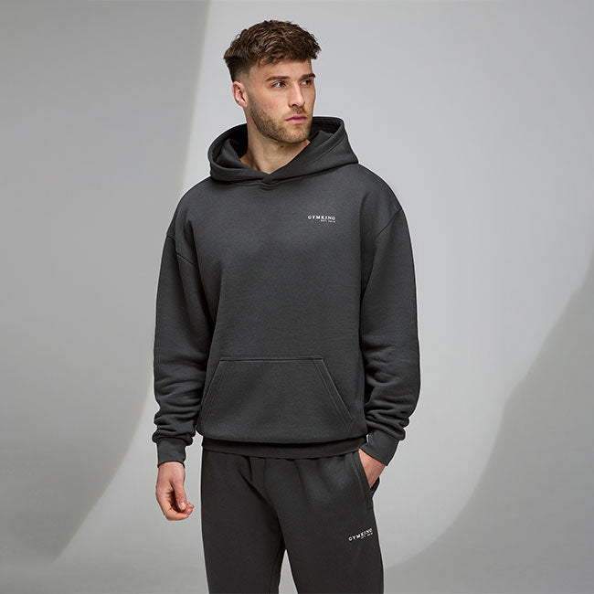 Gym King Established V2 Hoodie - Green Smoke