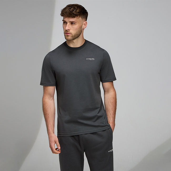 Gym King Established V2 Tee - Green Smoke