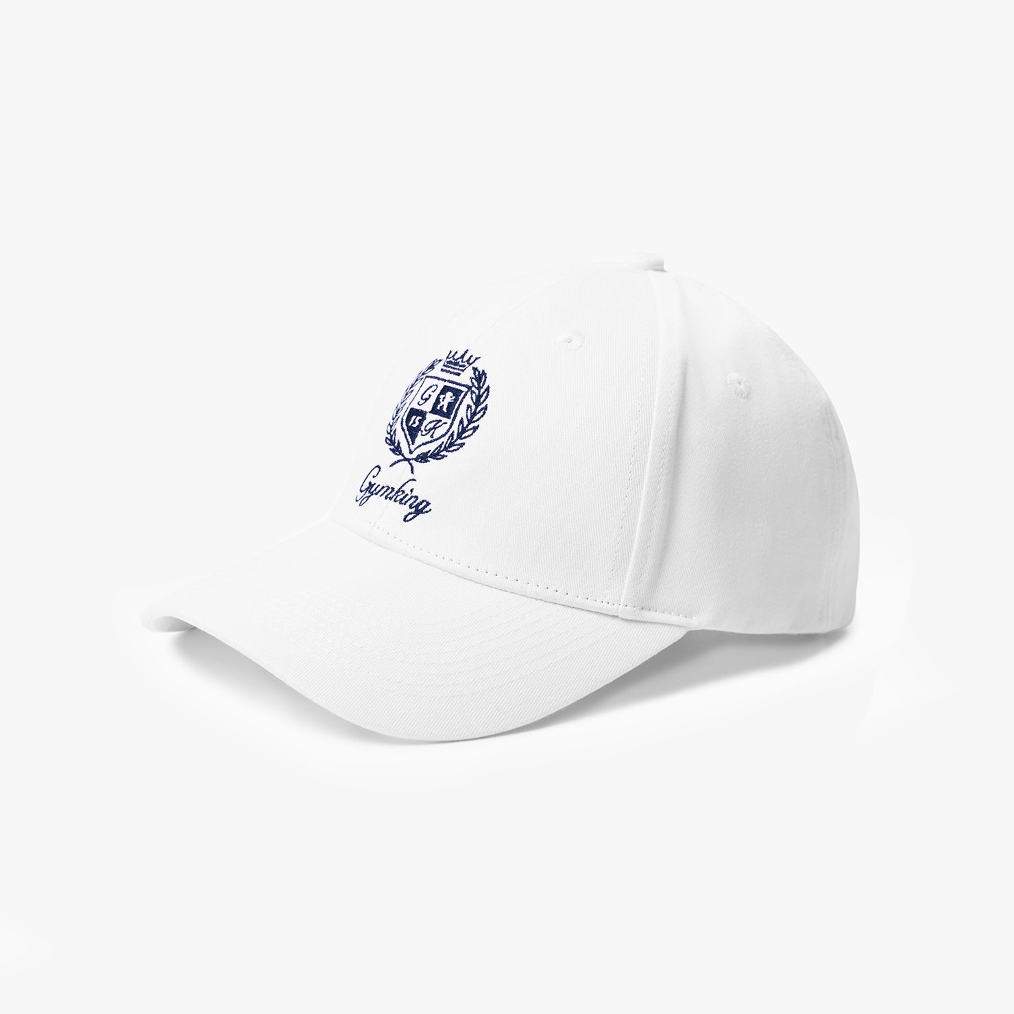 Gym King Heritage Pitcher Cap - Cream / Indigo Blue