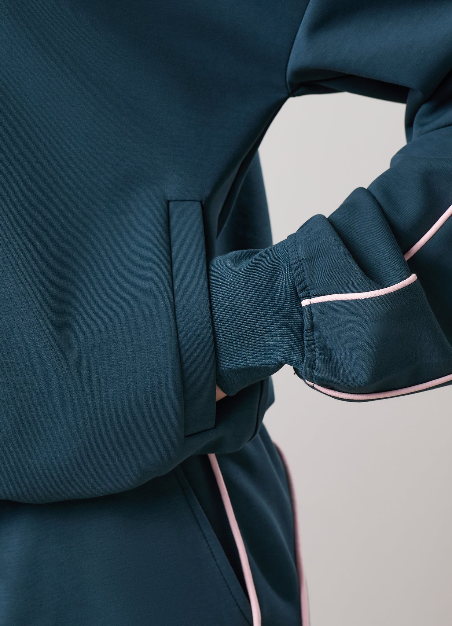 Gym King Heritage Track Jacket - Classic Teal