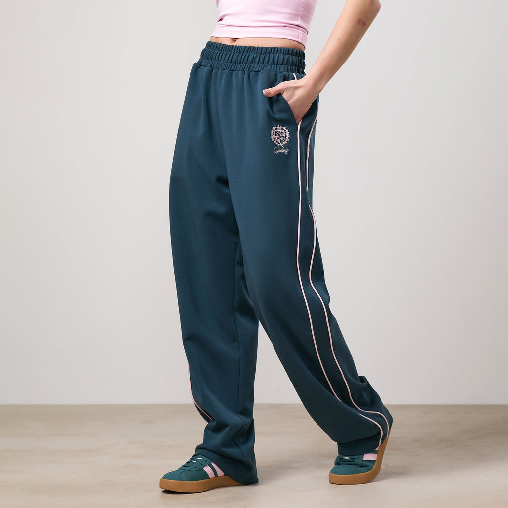 Gym King Heritage Track Pants - Classic Teal