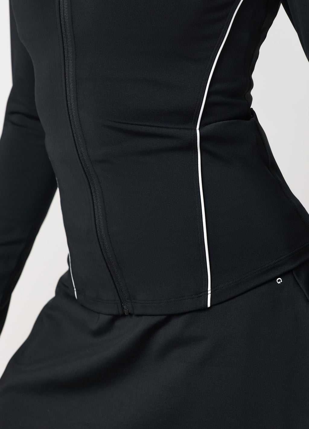 Gym King Knockout Full Zip Funnel - Black