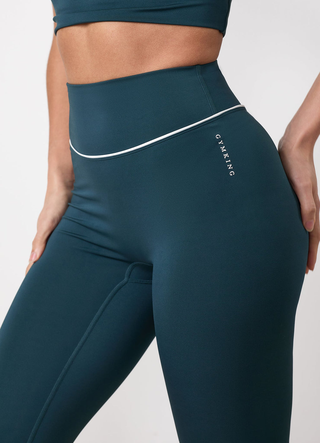 Gym King Knockout Legging - Classic Teal