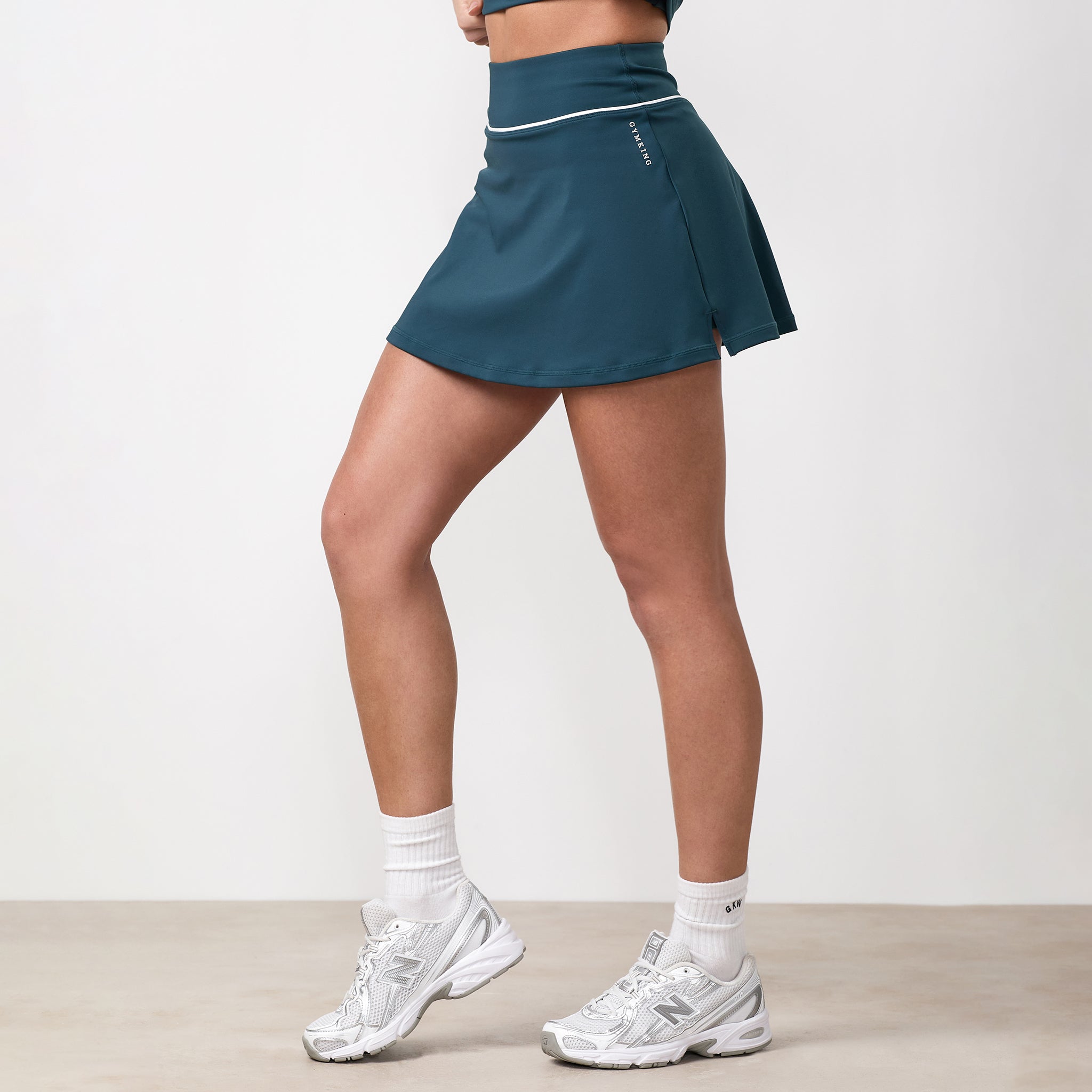 Gym King Knockout Skort - Classic Teal
