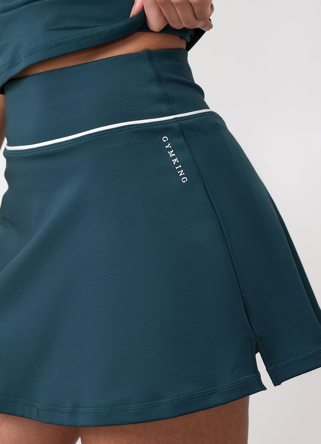 Gym King Knockout Skort - Classic Teal
