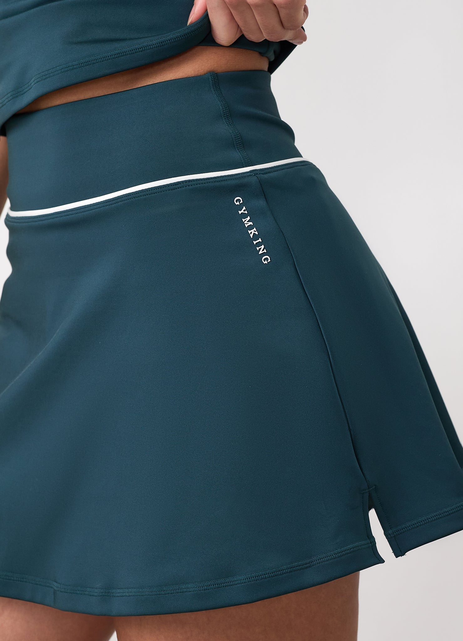 Gym King Knockout Skort - Classic Teal