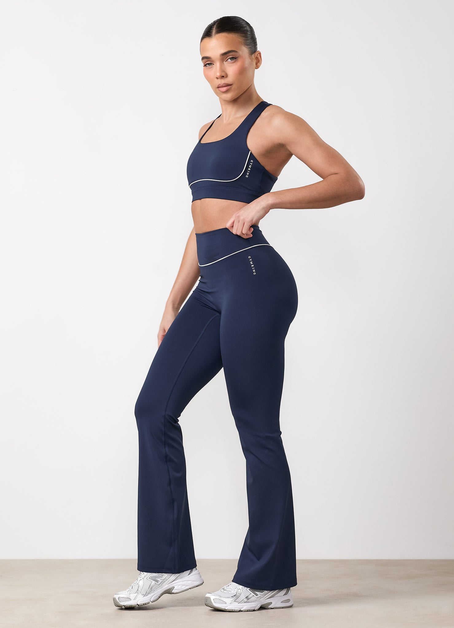 Gym King Knockout Sports Bra - Indigo Blue