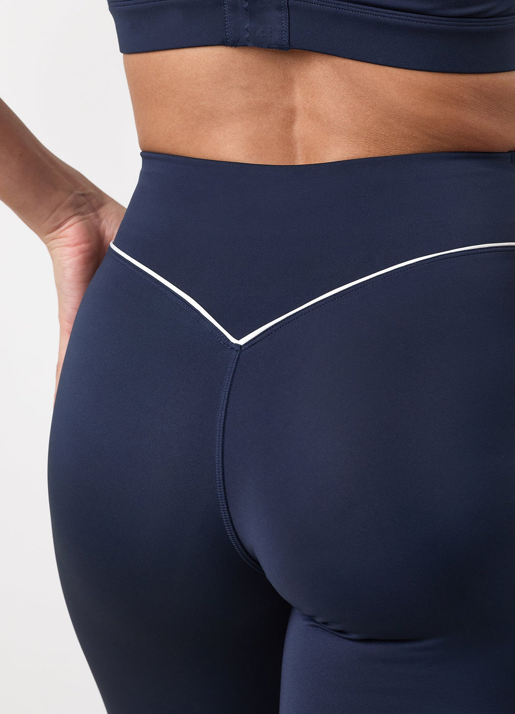 Gym King Knockout Flared Legging - Indigo Blue