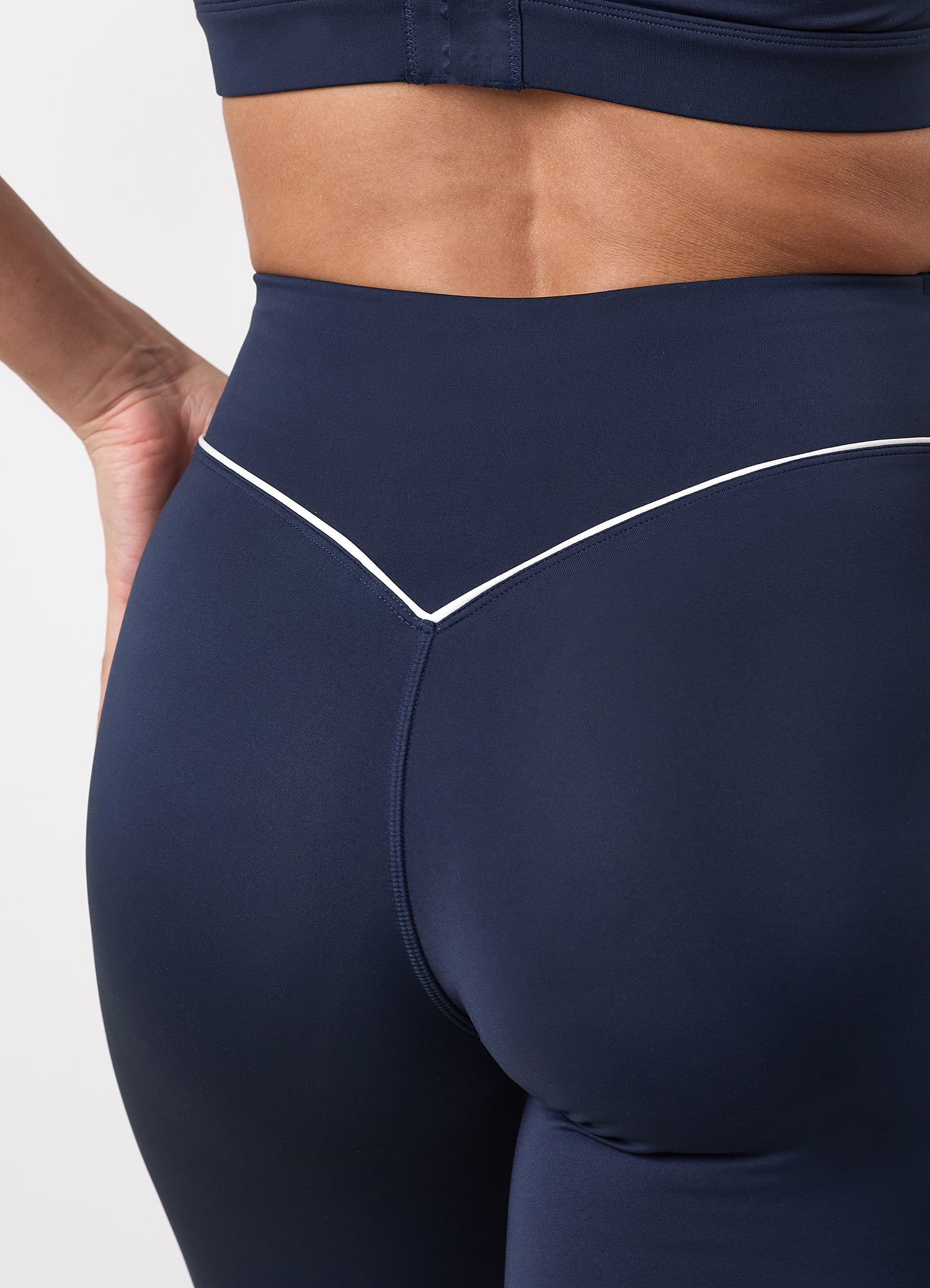 Gym King Knockout Flared Legging - Indigo Blue