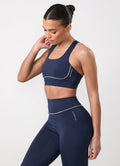 Gym King Knockout Sports Bra - Indigo Blue