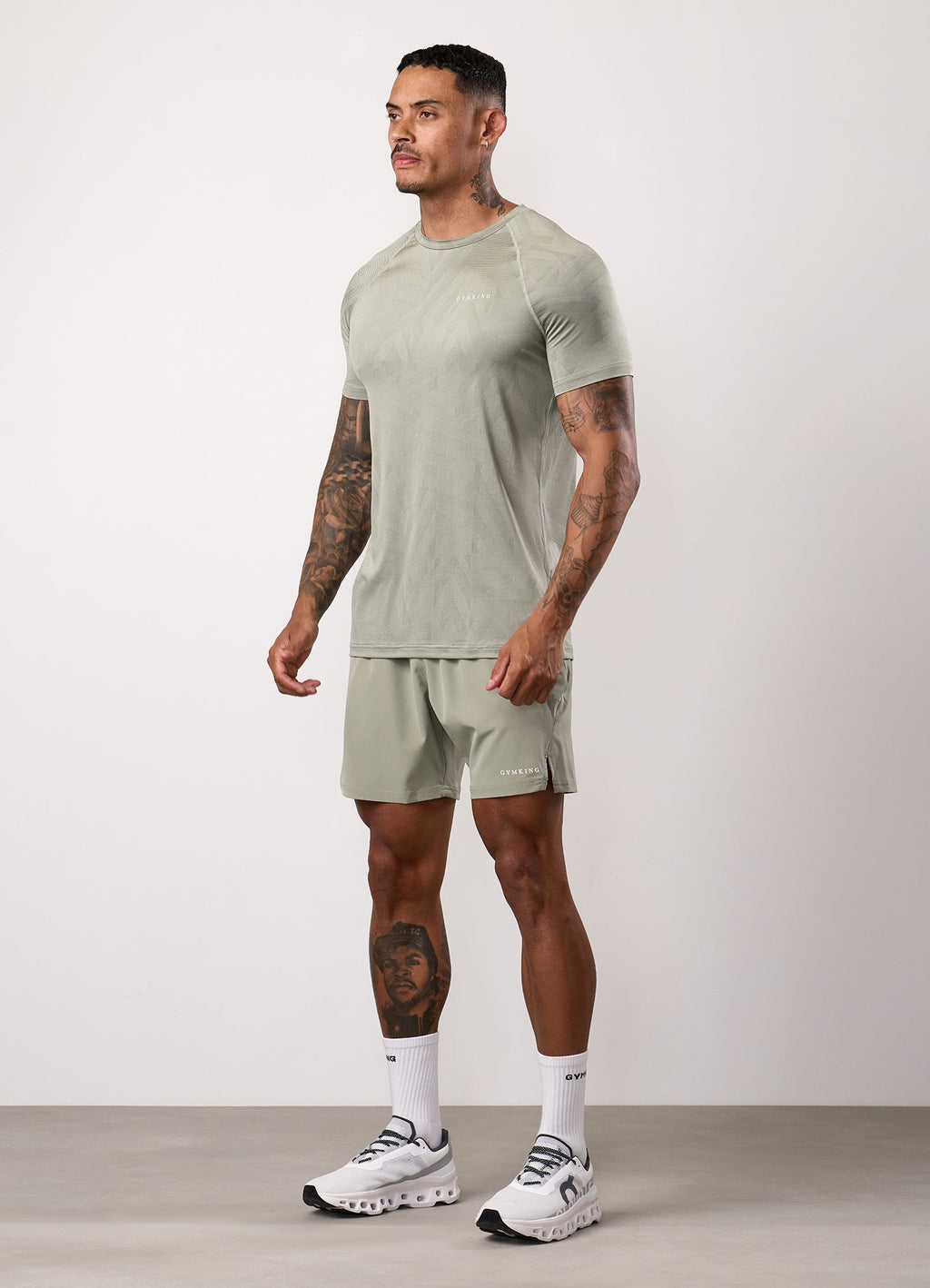 Gym King Limitless Woven Short - Soft Khaki