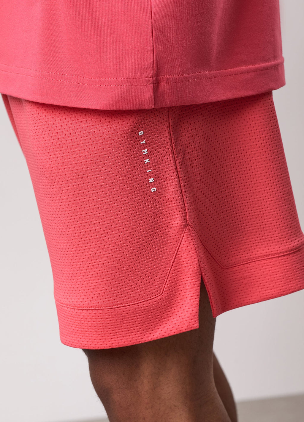 Gym King Rival Mesh Short - Coral