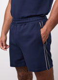 Gym King Linear Taped Short - Navy