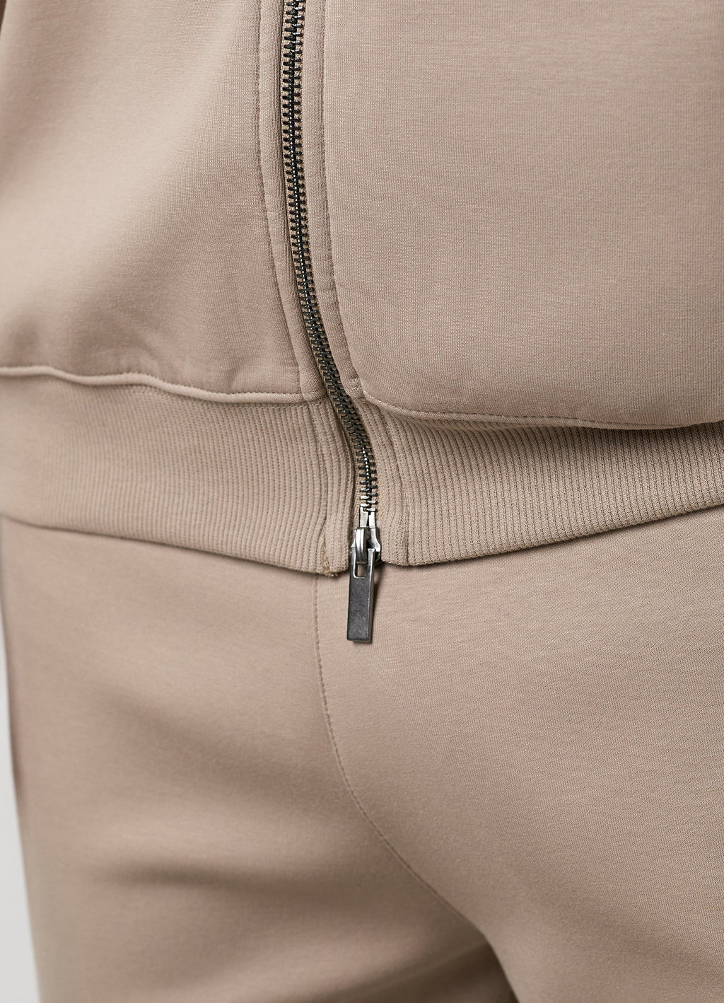 Gym King Linear Travel Full Zip Hoodie - Claydust