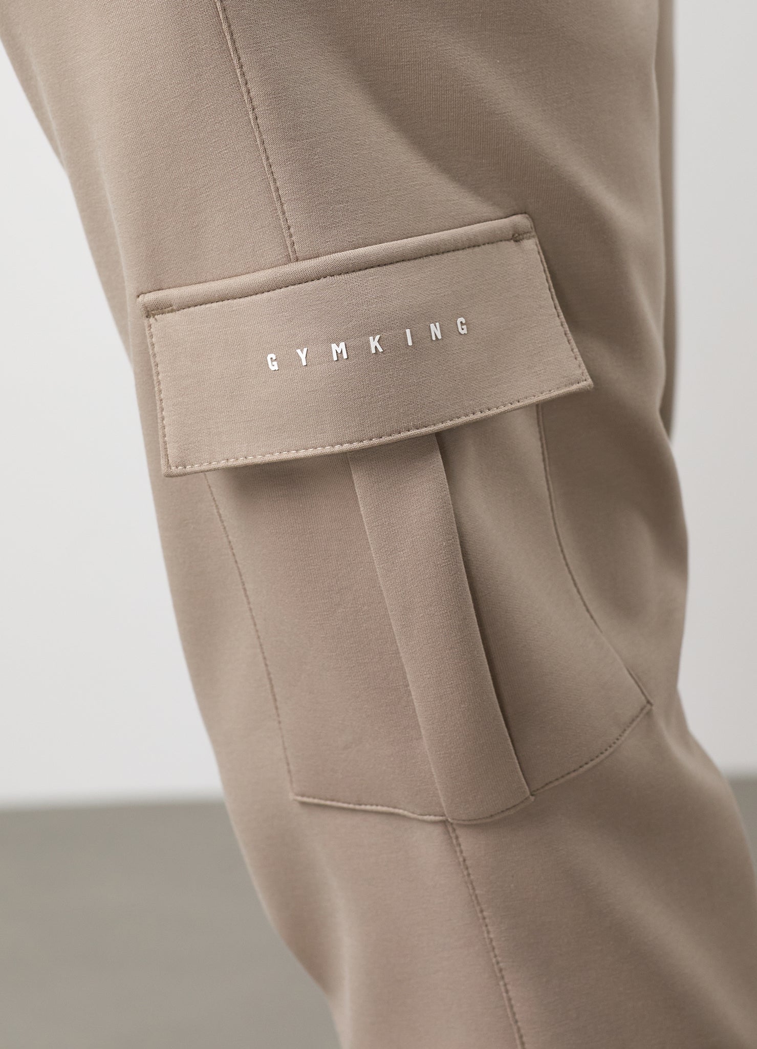 Gym King Linear Travel Cargo Jogger - Claydust