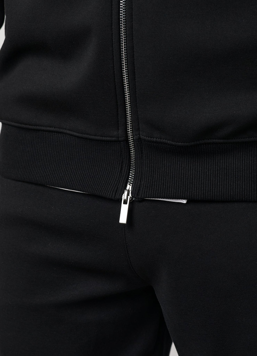 Gym King Linear Travel Full Zip Hoodie - Black