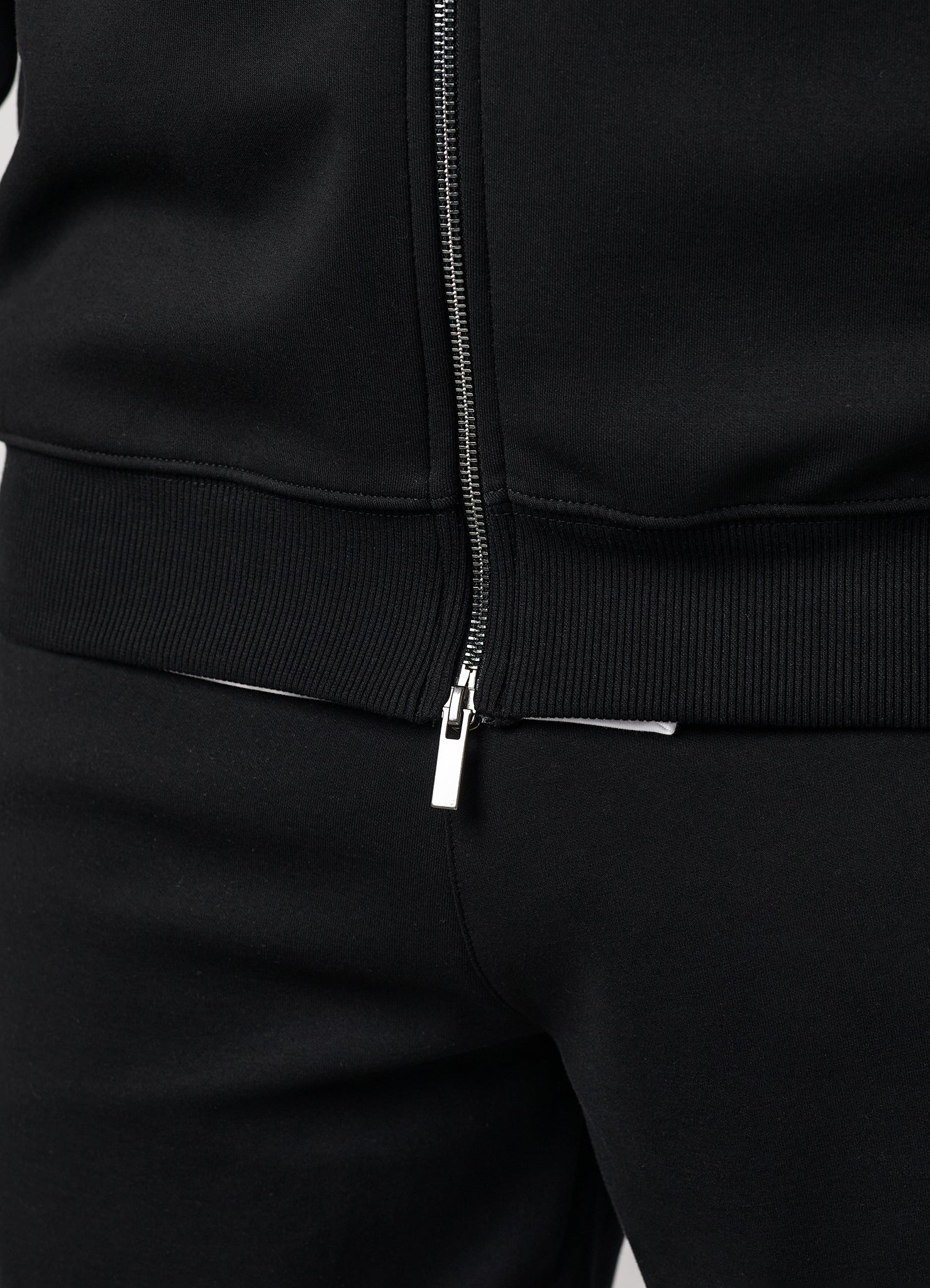 Gym King Linear Travel Full Zip Hoodie - Black