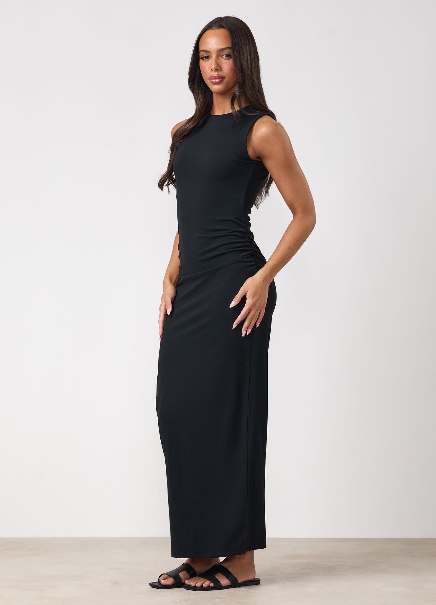 Gym King Maxi Dress - Black