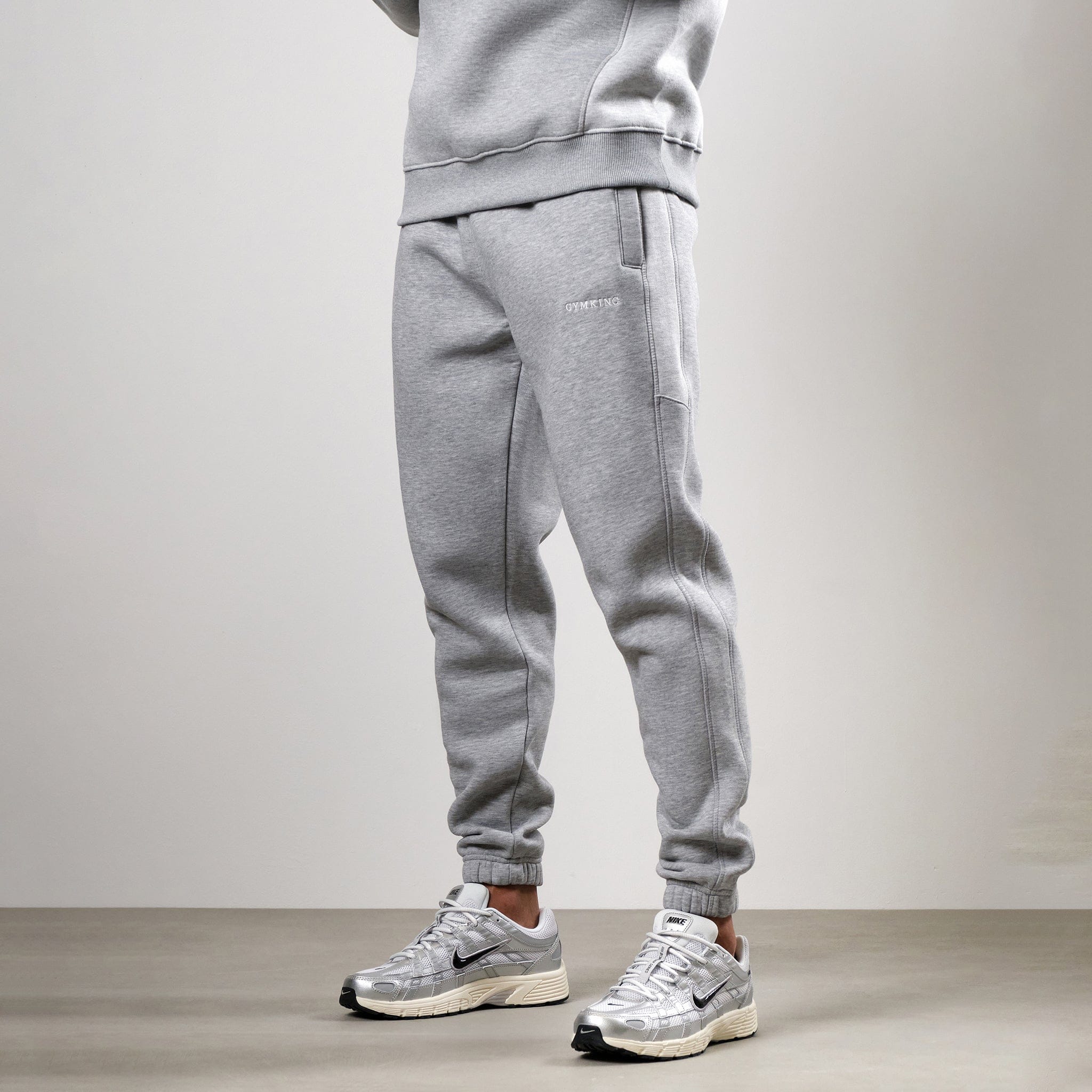 Gym King Momentum Jogger - Grey Marl