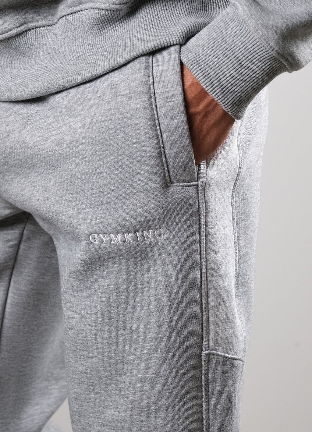 Gym King Momentum Jogger - Grey Marl