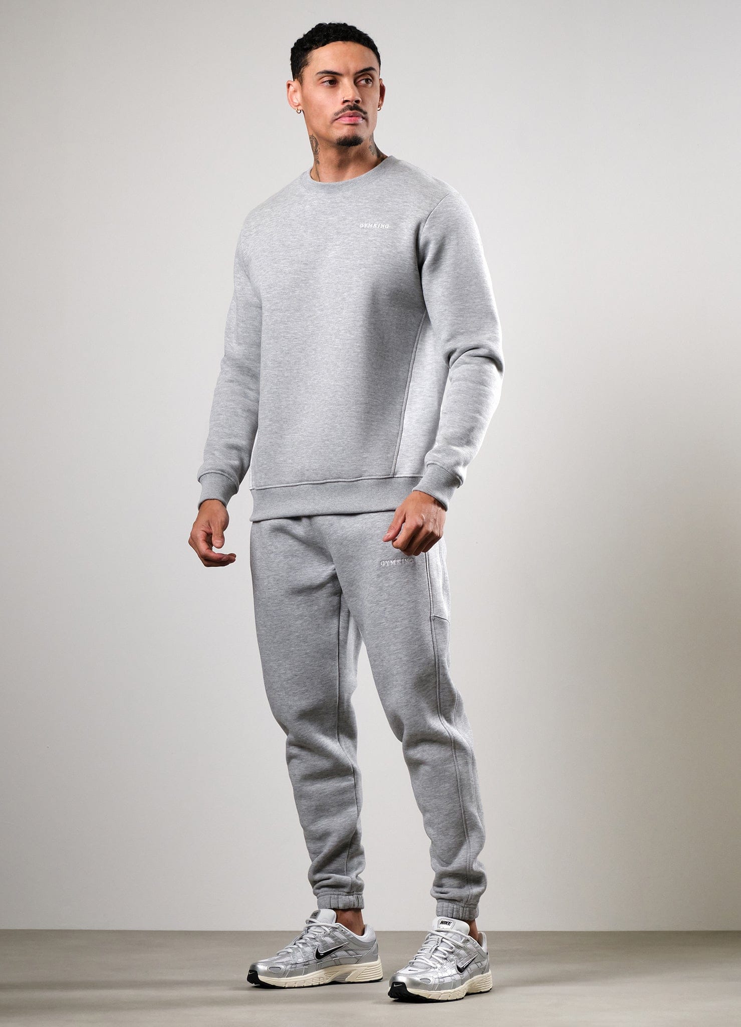 Gym King Momentum Jogger - Grey Marl