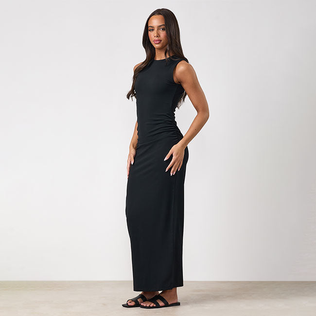 Gym King Maxi Dress - Black