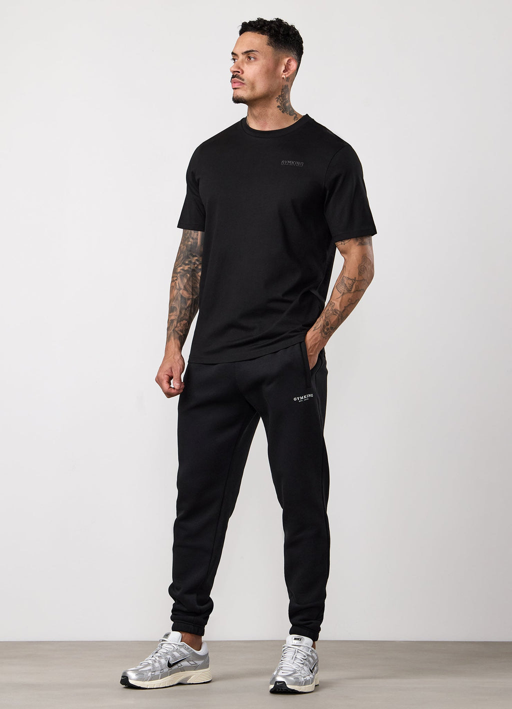 Gym King Nothing Beats Belief 2.0 Jersey Tee - Black