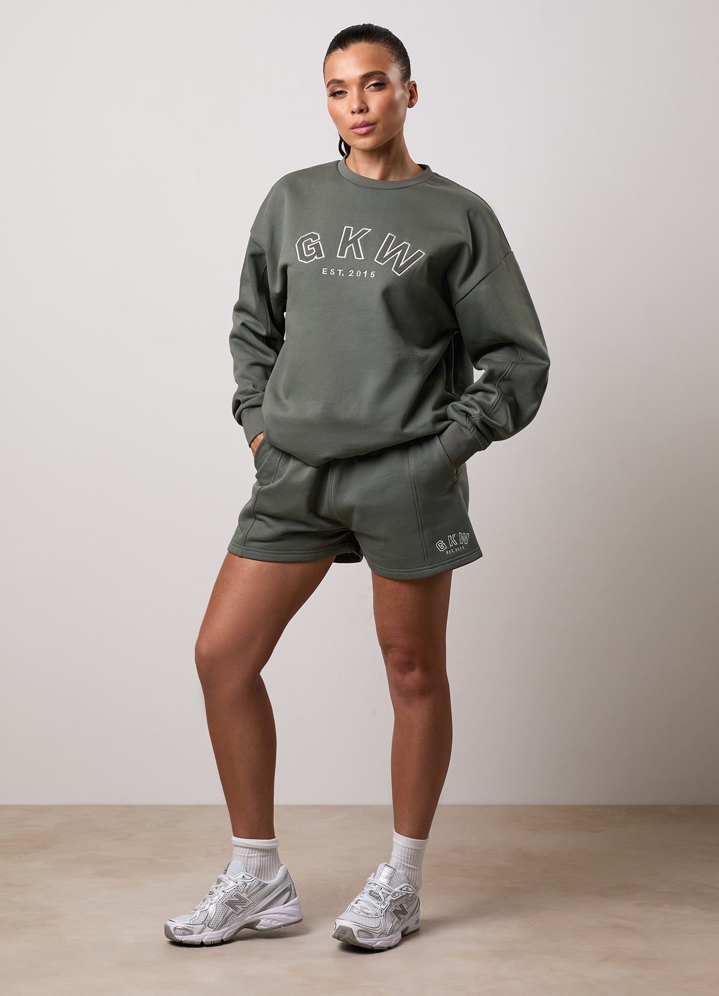 GKW Fleece Short - Dusk Green