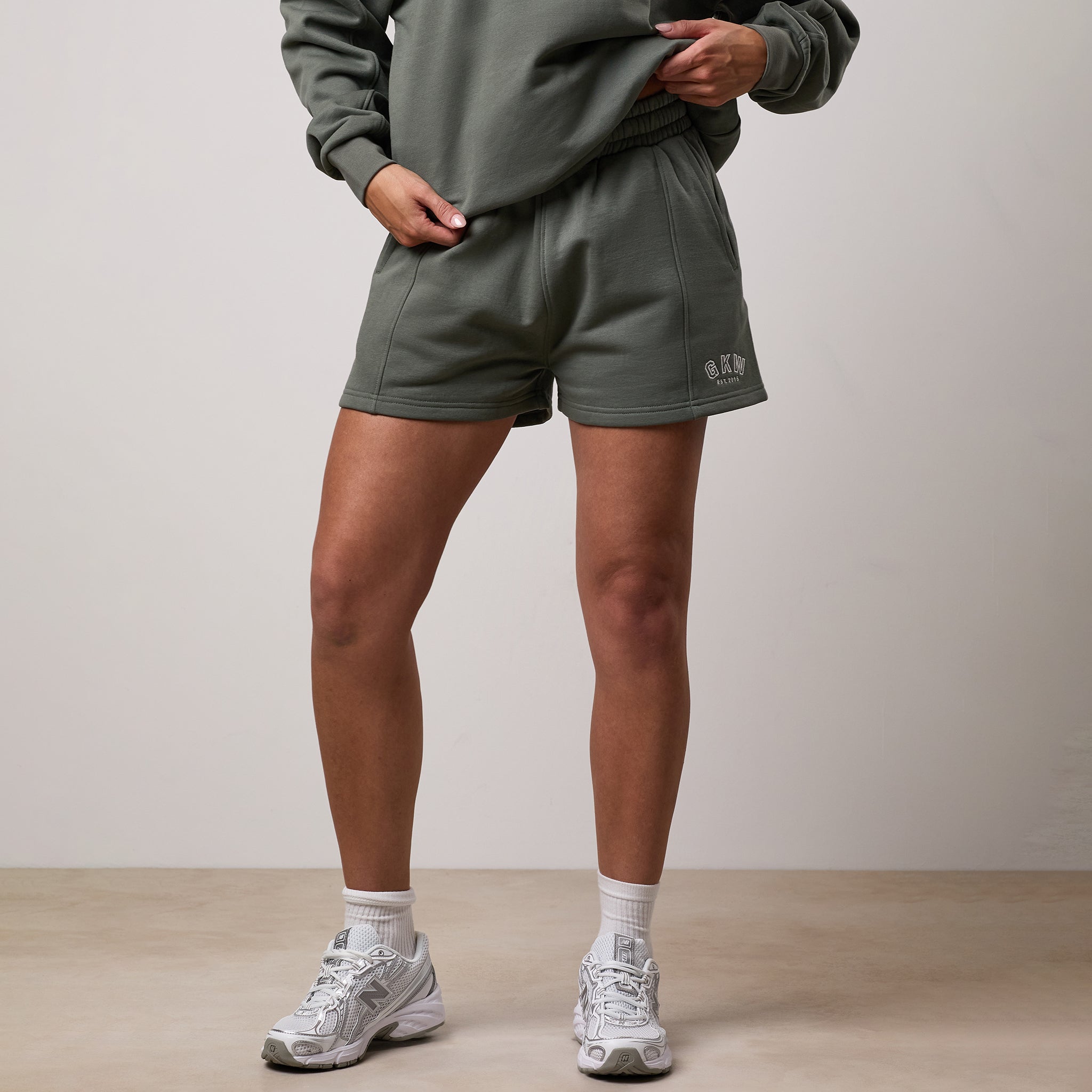 GKW Fleece Short - Dusk Green