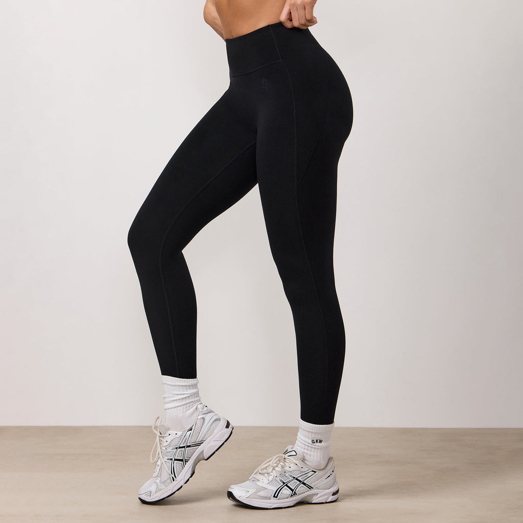 Gym King Peach Luxe Redefined Legging - Black