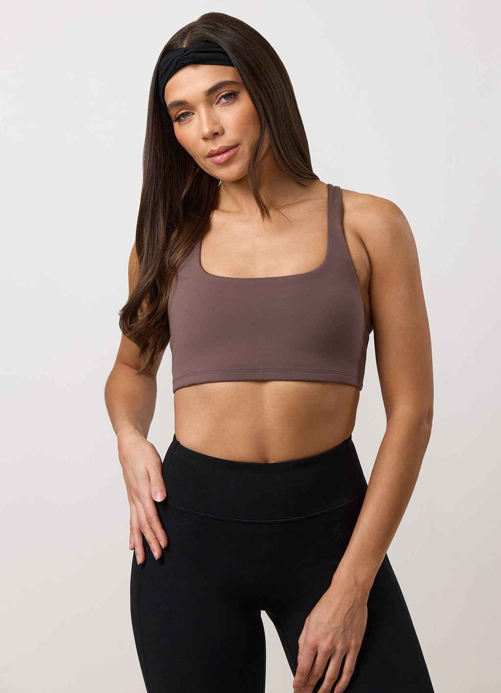Gym King Twisted Headband - Black