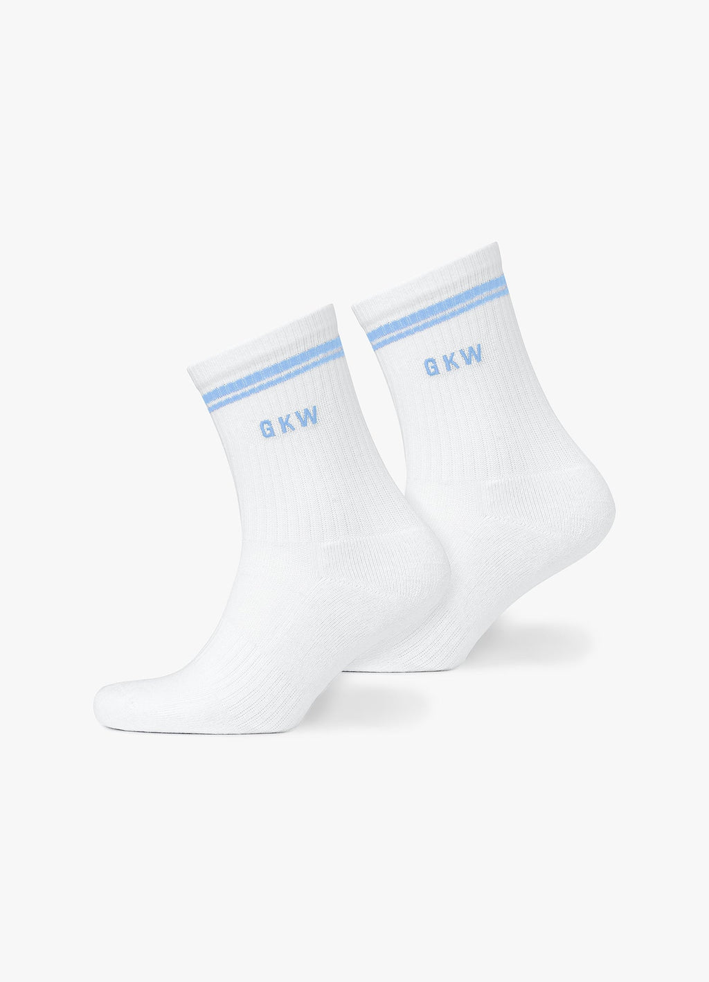 GKW Tipping Crew Sock (3PK) - Carnation Pink/Hyacinth/Blue Cotton