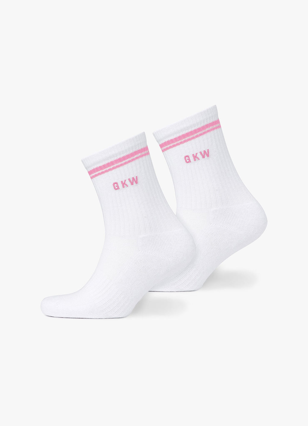 GKW Tipping Crew Sock (3PK) - Carnation Pink/Hyacinth/Blue Cotton