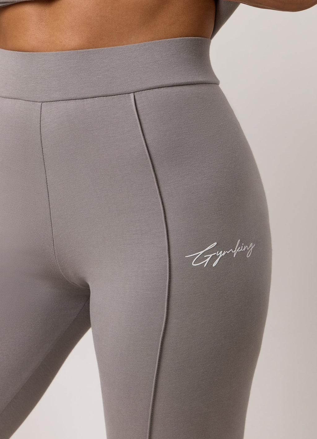 Gym King Poise Jersey Legging - Warm Grey