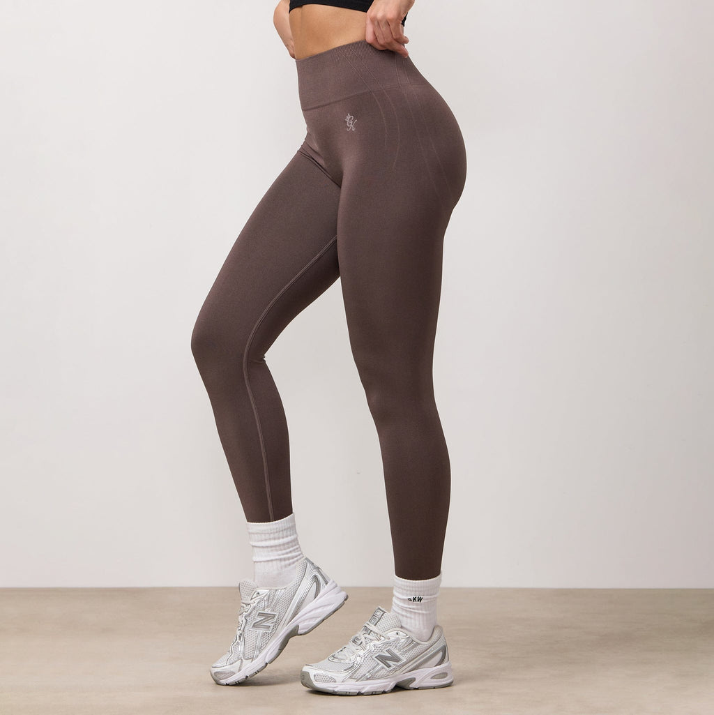 Gym King Poise Seamless Legging - Iridescent Mocha