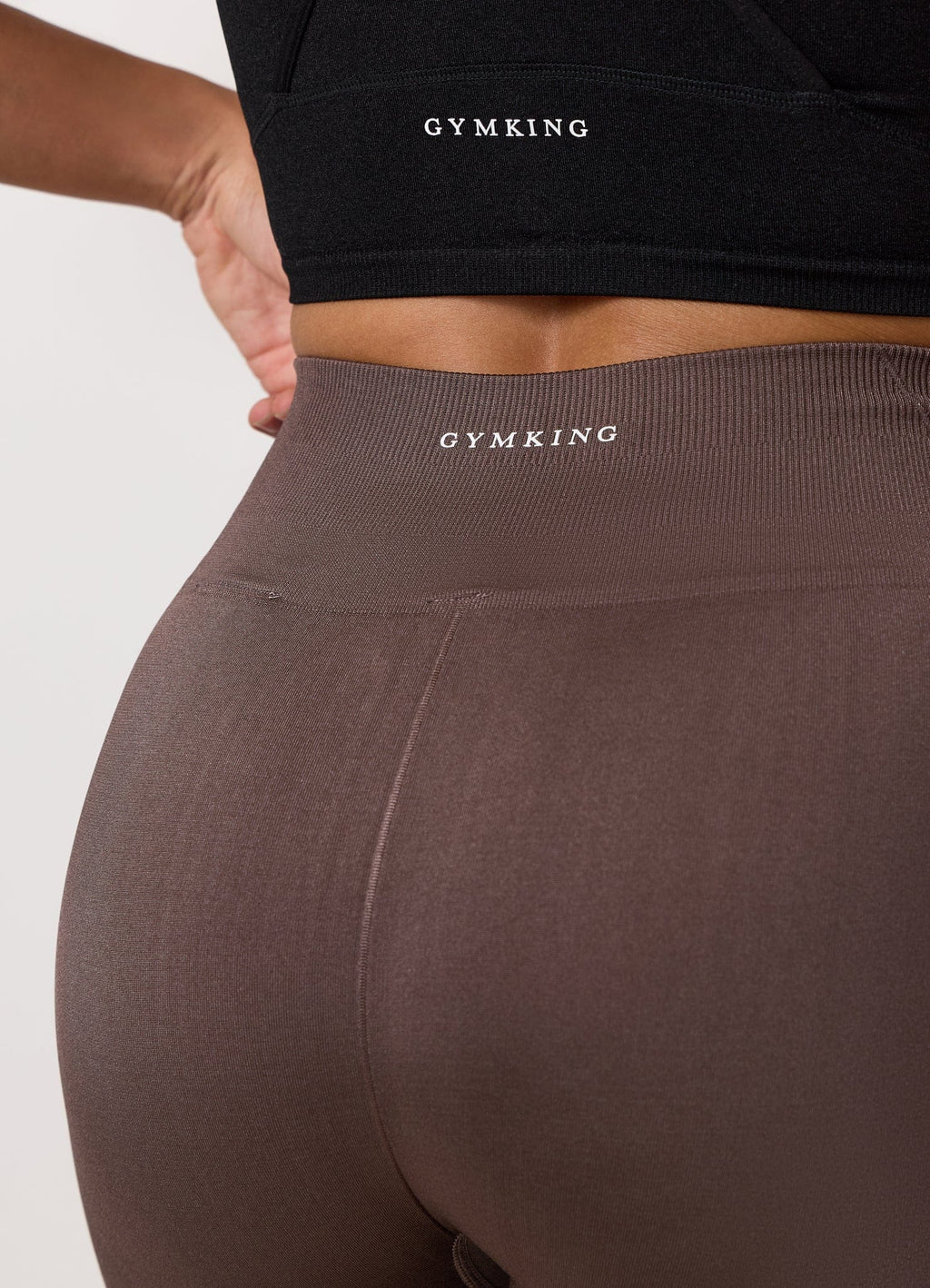 Gym King Poise Seamless Legging - Iridescent Mocha