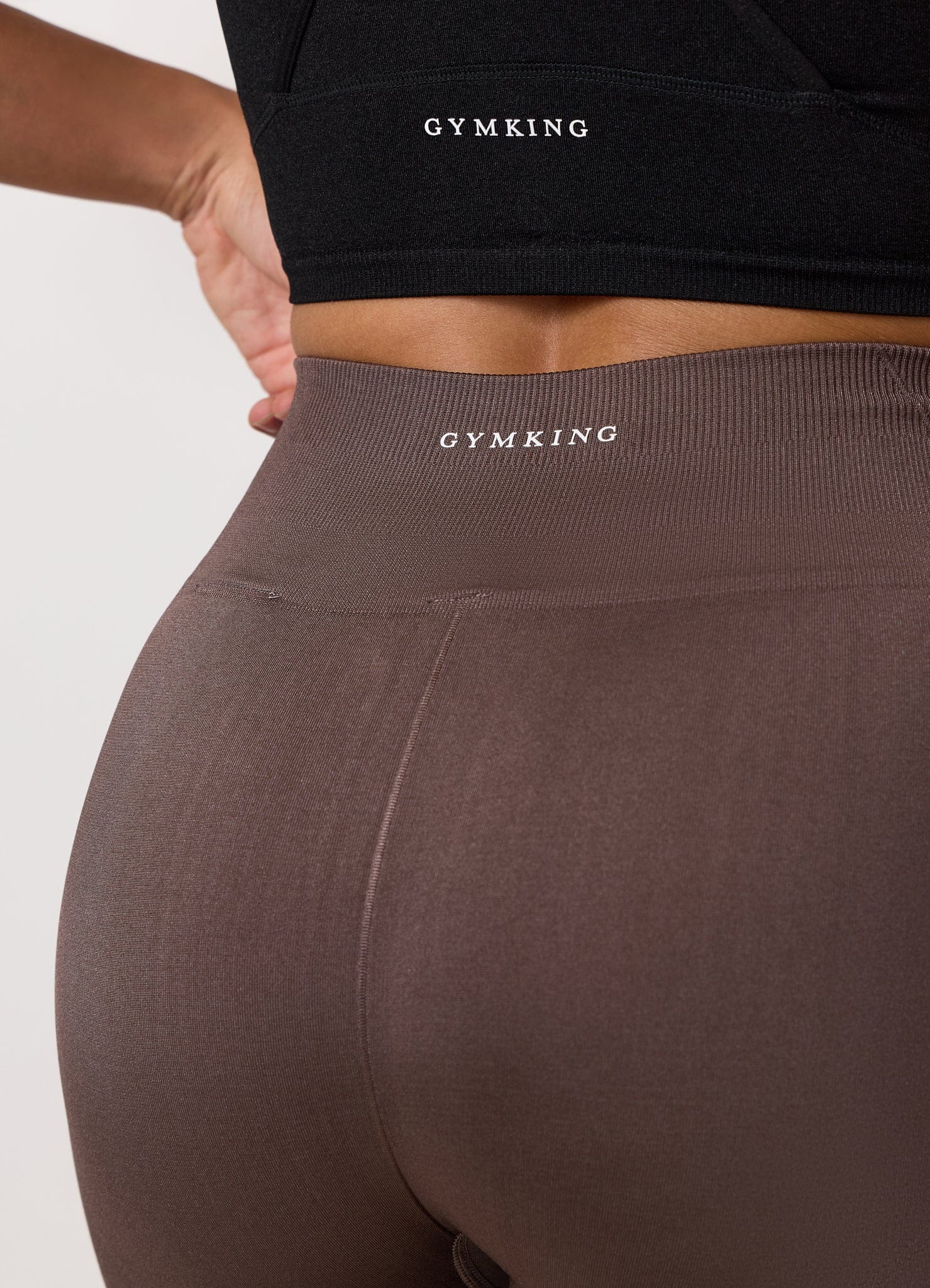 Gym King Poise Seamless Legging - Iridescent Mocha