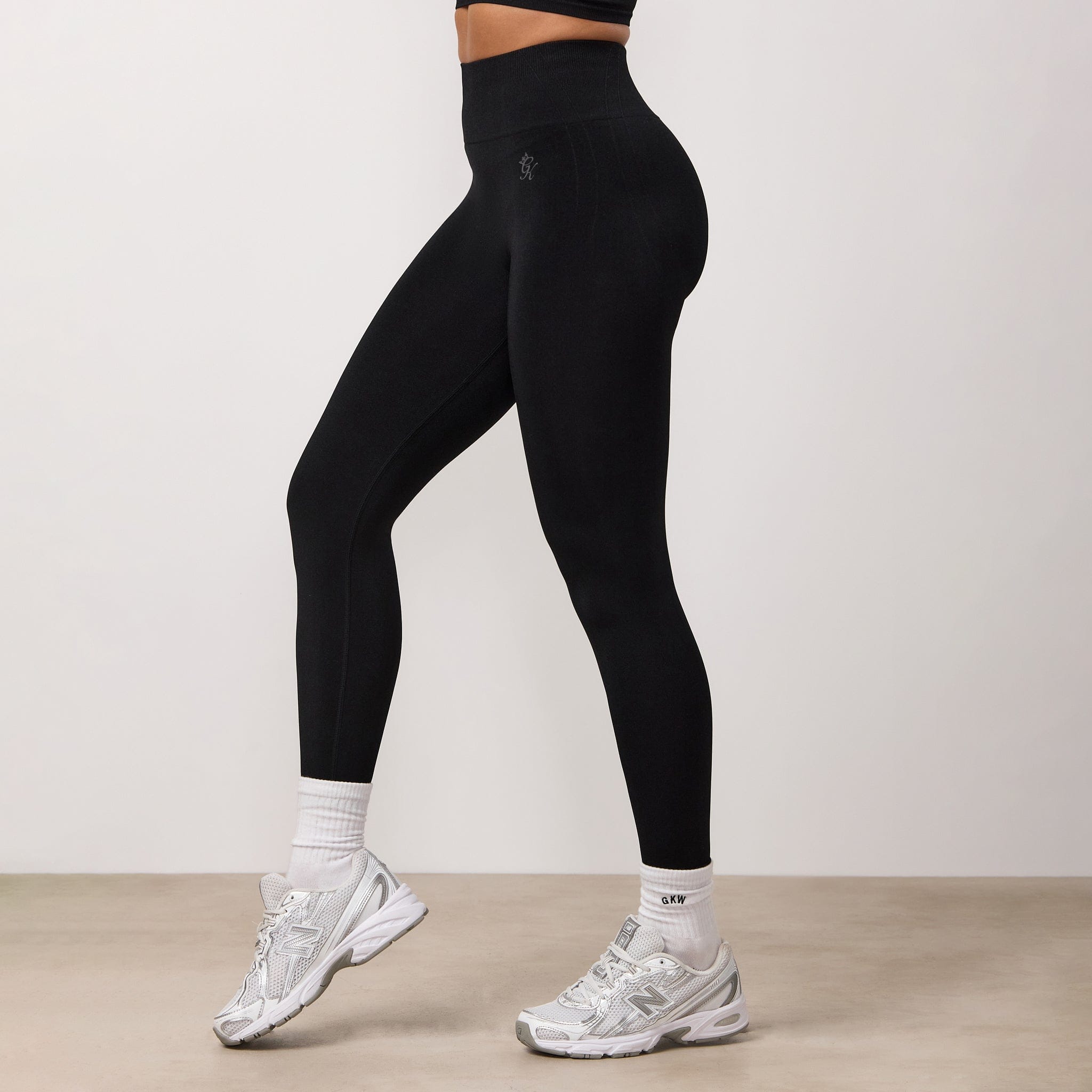 Gym King Poise Seamless Legging - Iridescent Black