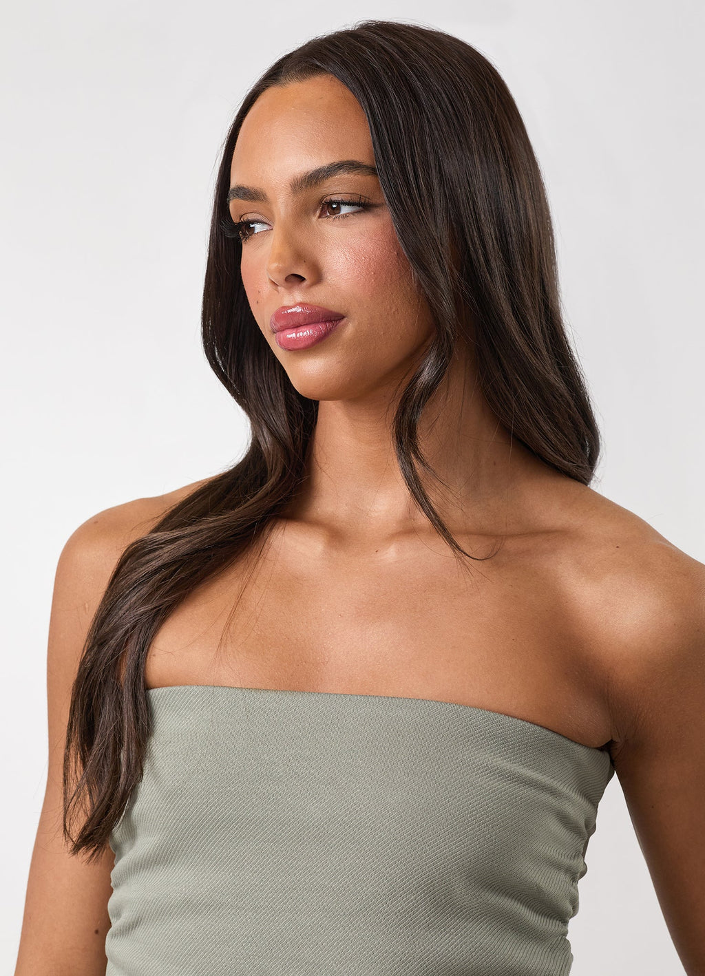Gym King Portals Bandeau - Soft Khaki