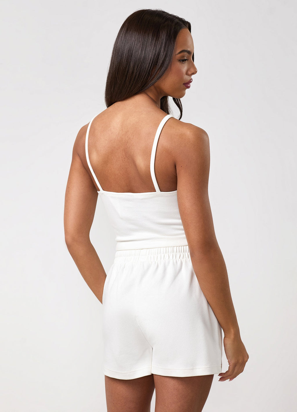 Gym King Portals Strappy Vest - Cream