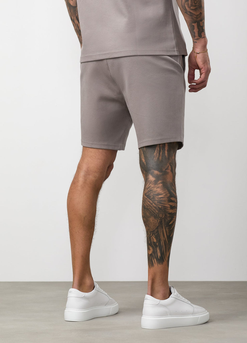 Gym King Portals Texture Short - Clay Grey