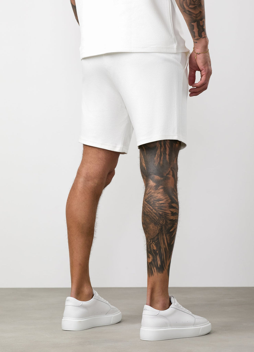 Gym King Portals Texture Short - Cream